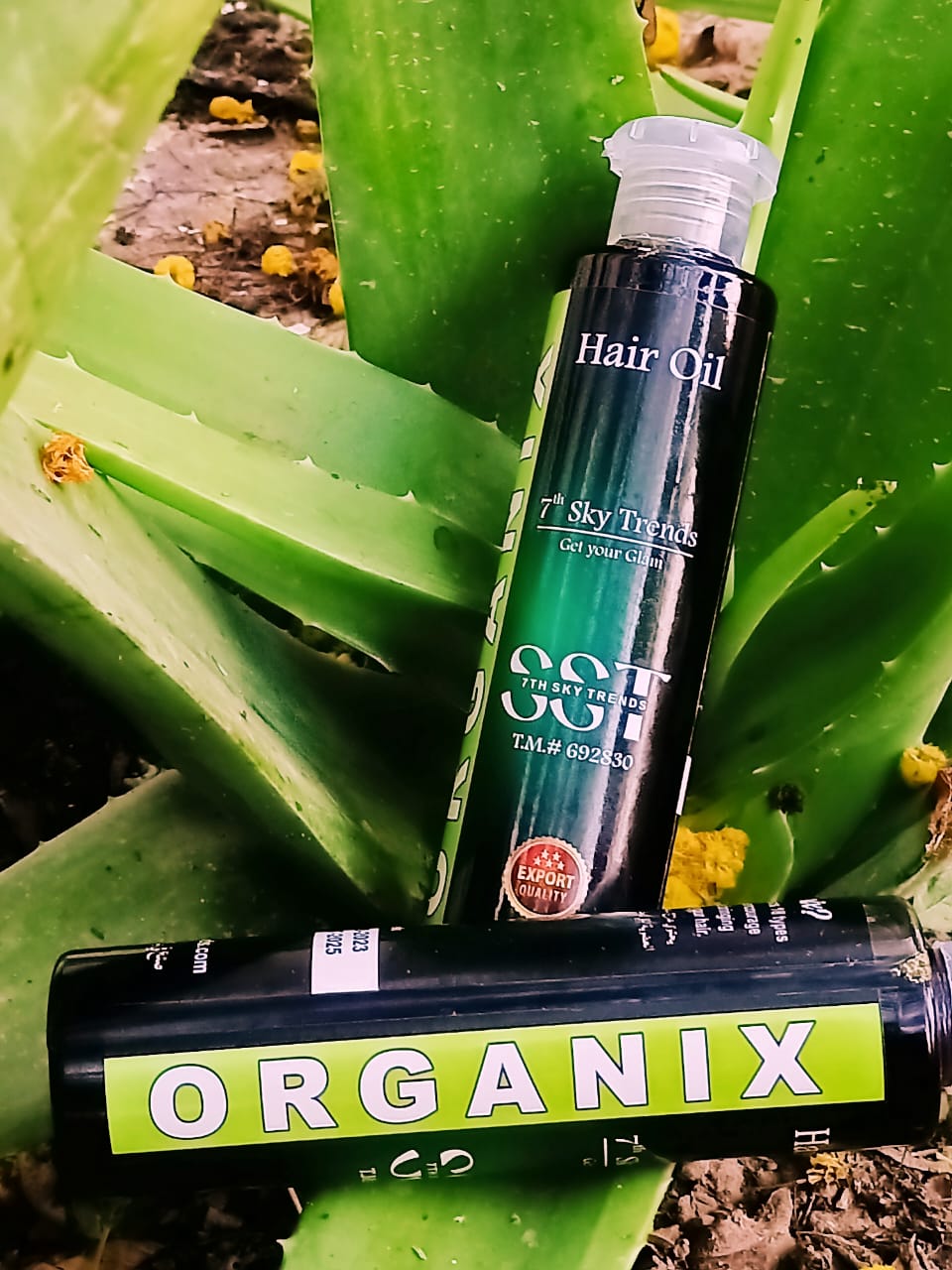 Nourish Naturally with 7th Sky Organic Hair Oil
